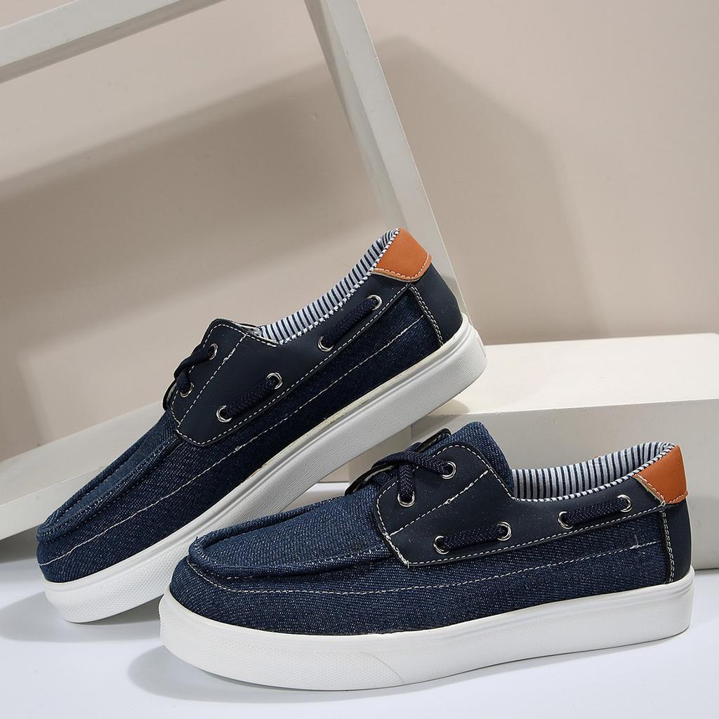Новые темно-синие повседневные туфли Женские вулканизированные туфли Холщовые туфли Слипоны Кроссовки Удобные Легкие Балетки Кроссовки