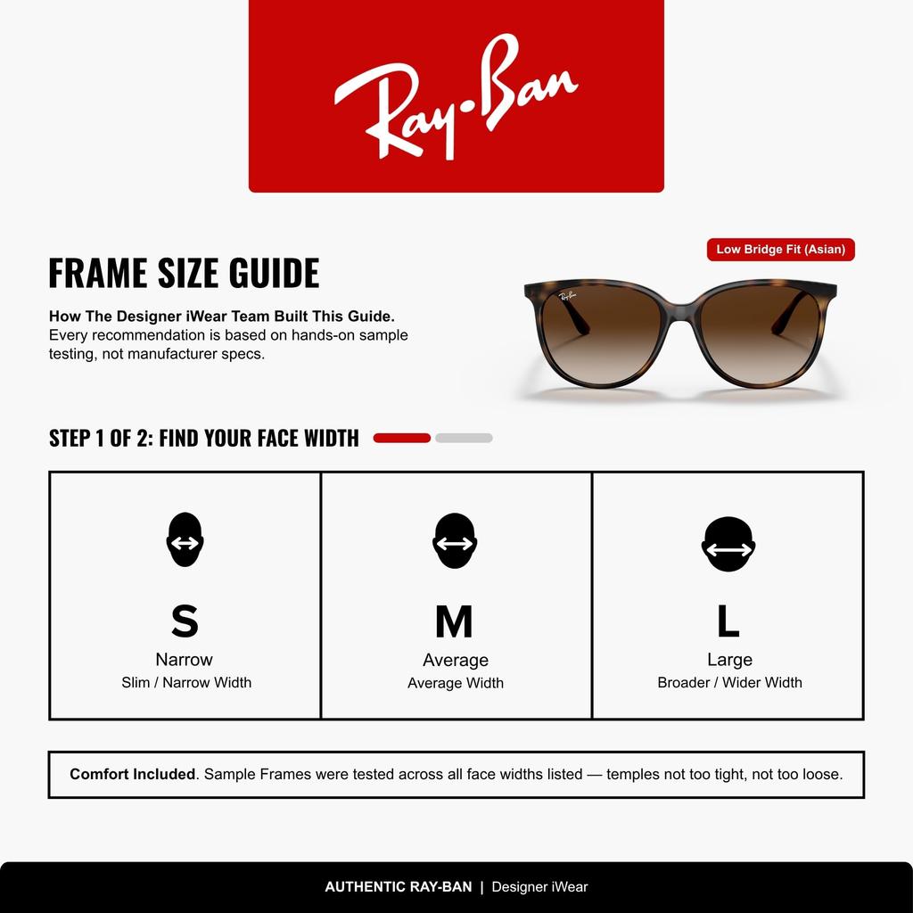 Солнцезащитные очки RB4378F Азиатская посадка Ray-Ban