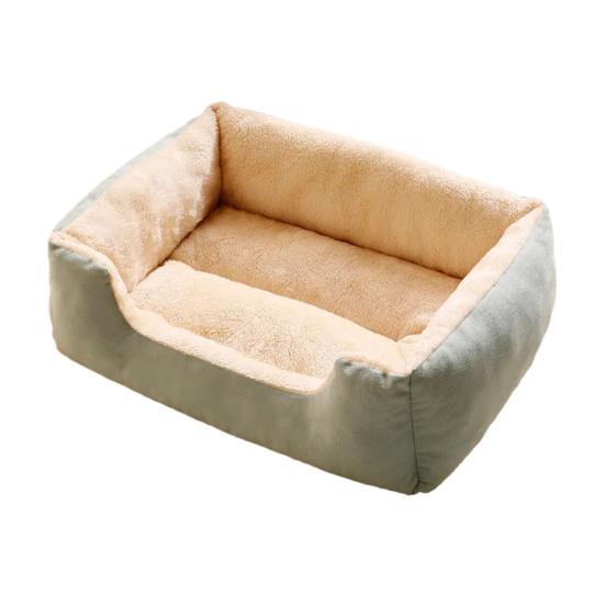 Plush Pet Nest Orthopedic Dog Sofa Bed for Small Medium Dogs Soft Cat Couch Washable Cat/Puppy Sleeping Bed
