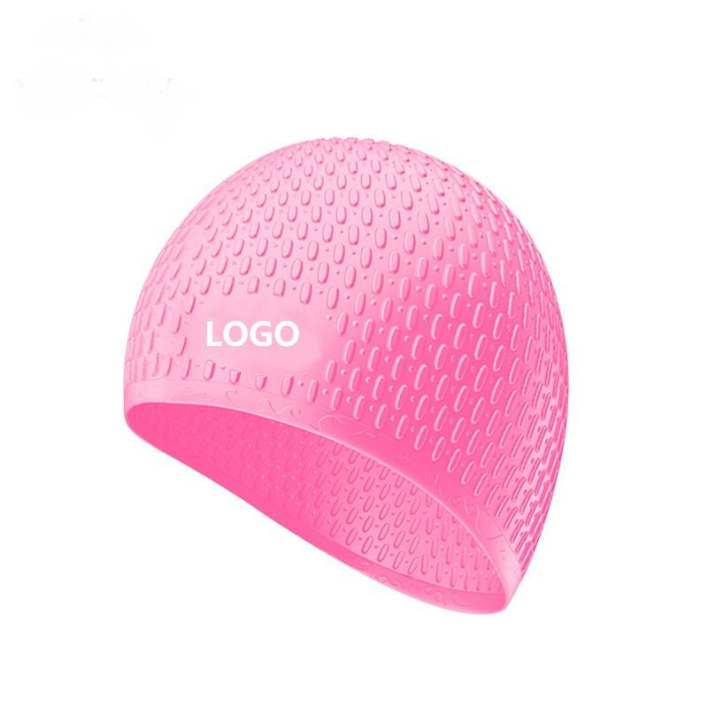 Bubble Swim Cap Factory Colorful Waterproof High Quality Silicone Swimming Hat for Men Women