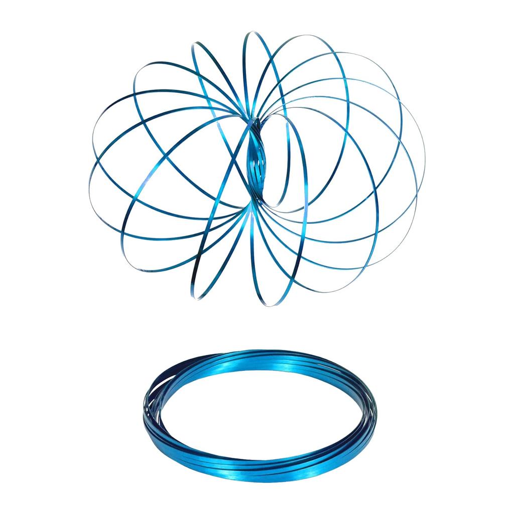 Stainless Steel Bracelet Metal Armband, 3D Rotating Ring, Mobile Bracelet,