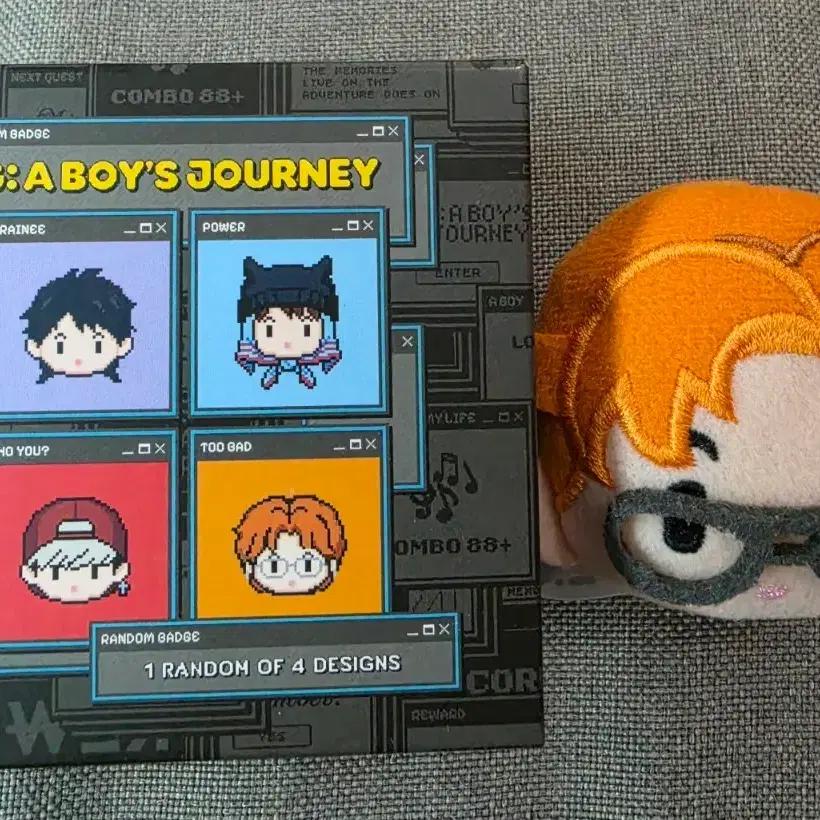 G: A BOY'S JOURNEY Random Face Badge