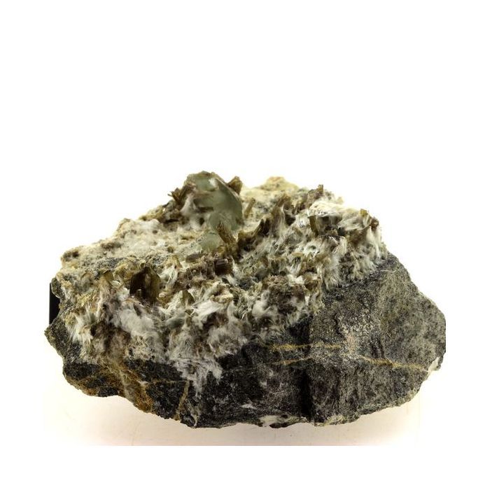 Pierres et Minéraux. Prehnite. 730.7 ct. La Combe de la Selle, Bourg d'Oisans, France..