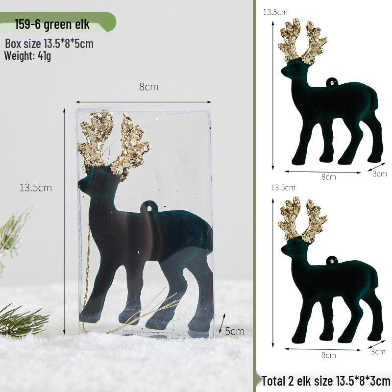 Hand-Painted Wine Red Christmas Ornament - Flocked Hanging Ball for Trees, Hotels, Malls, and Window Displays