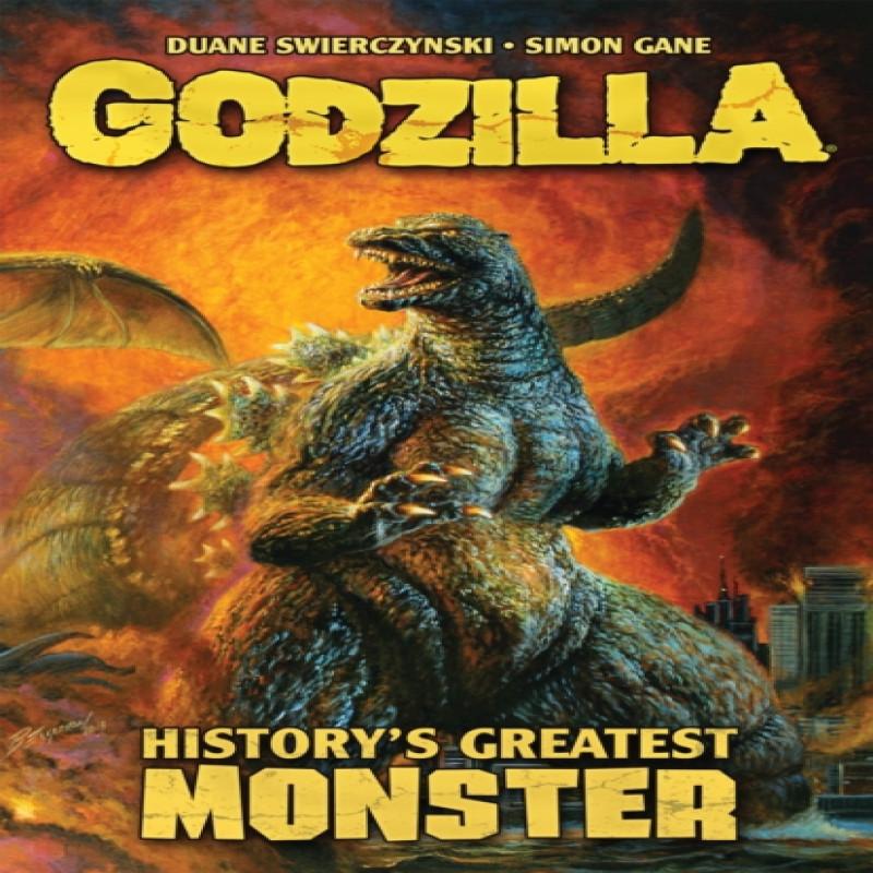 Godzilla Historys Greatest Monster by Simon Gane Paperback Book 9781684057795