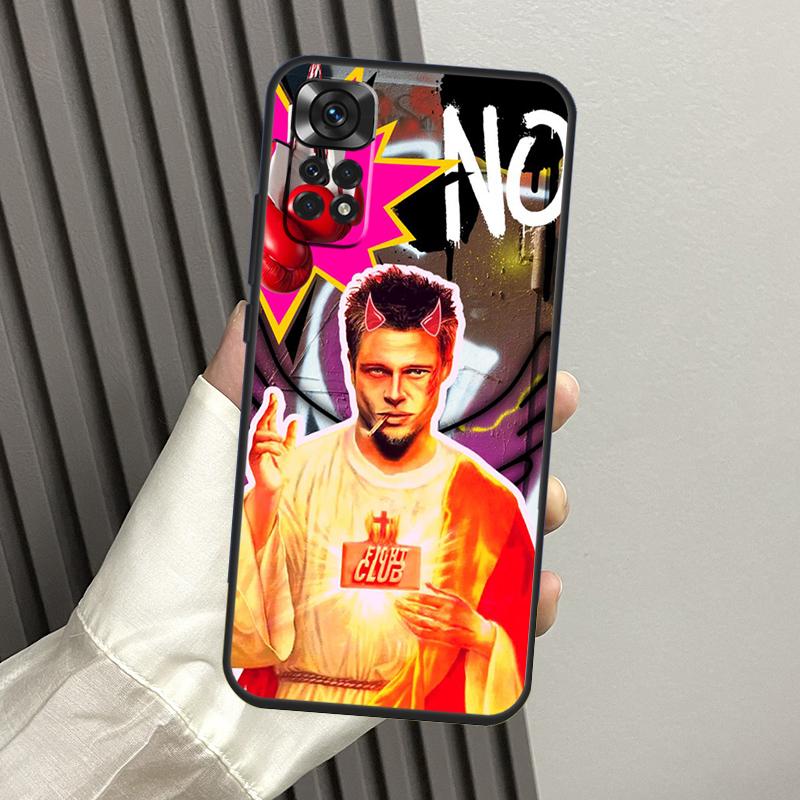 Чехол для телефона Fight Club для Xiaomi Redmi Note 14 13 Pro 12 11 10 15 Pro Plus Redmi 14C 13C 15C 10C 12C 15 Funda
