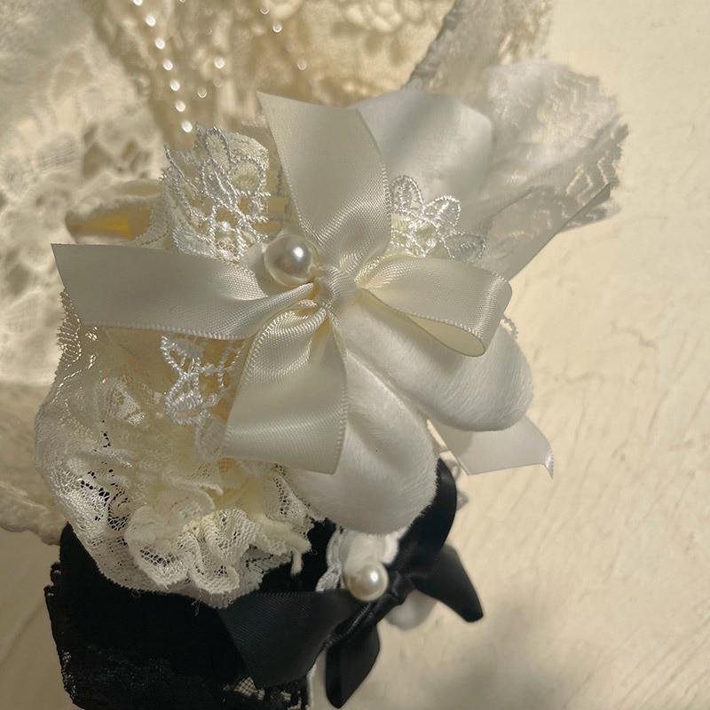 Корейские модные носки принцессы в стиле Лолиты, детские кружевные носки с рюшами, высококачественные носки с бантом и средней трубкой для девочек, детские носки, леггинсы