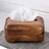 Storage Walnut Tissue Boxes Creative Dressing Rooms Minimalism Luxury Decoration Napkin Box Cute Aesthetic Napkin Holder Elegant Office Boxes Bedroom
