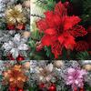 1PC Decor DIY Christmas Flowers Glitter Hollow Tree Party Romantic Ornament Christmas Decoration