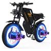Электровелосипед Coswheel GT20 PRO двойной мотор 2000 Вт/4000 Вт внедорожный электромотоцикл 48 В 25 Ач/40 Ач двойная батарея MTB большие шины Ebike