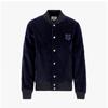 Maison Kitsune Mm02108ww0116 P480 Bold Fox Head Patch Corduroy Teddy Mens Jacket