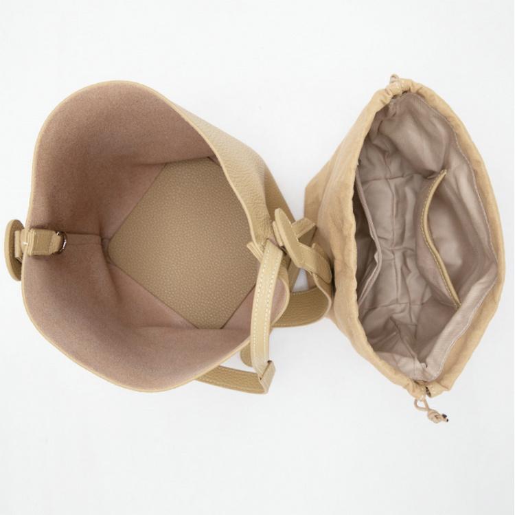 2025 New Women's Fashion All-match Shoulder Bucket Bag Soft Leather Composite Crossbody Bags Luxury Designer Bag For Woman