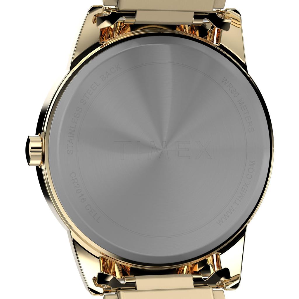 Часы Oversized Easy Reader White Dial Brass Mineral Glass Quartz Watch Brand TW2W52000 Gold [TIMEX] Mens [Товар]