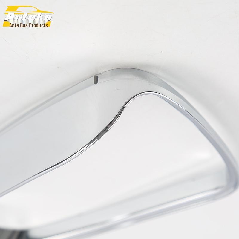 Angsino Rearview Mirror Rain Shield for 18 Models - Bright Ring Patch