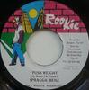 7-дюймовая пластинка SPRAGGA BENZ - Push Weight НЕТ Новичок Ямайка Регги, Ска и Даб Б/У