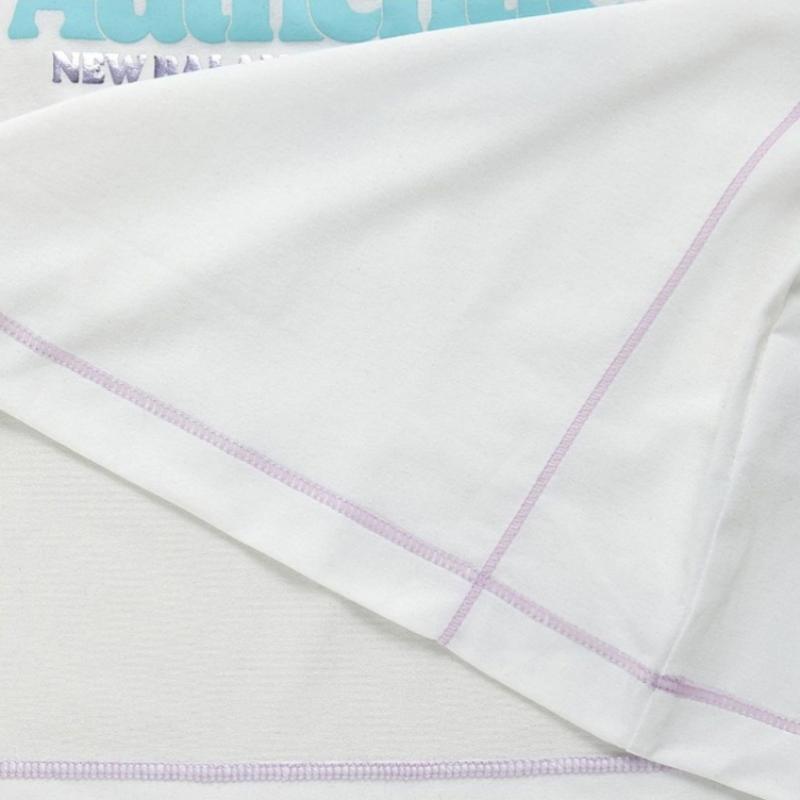 New Balance Half Club  Kids Girls  Raglan Color Crop Tee Nk9ee2802g 70 Short Sleeve Tee