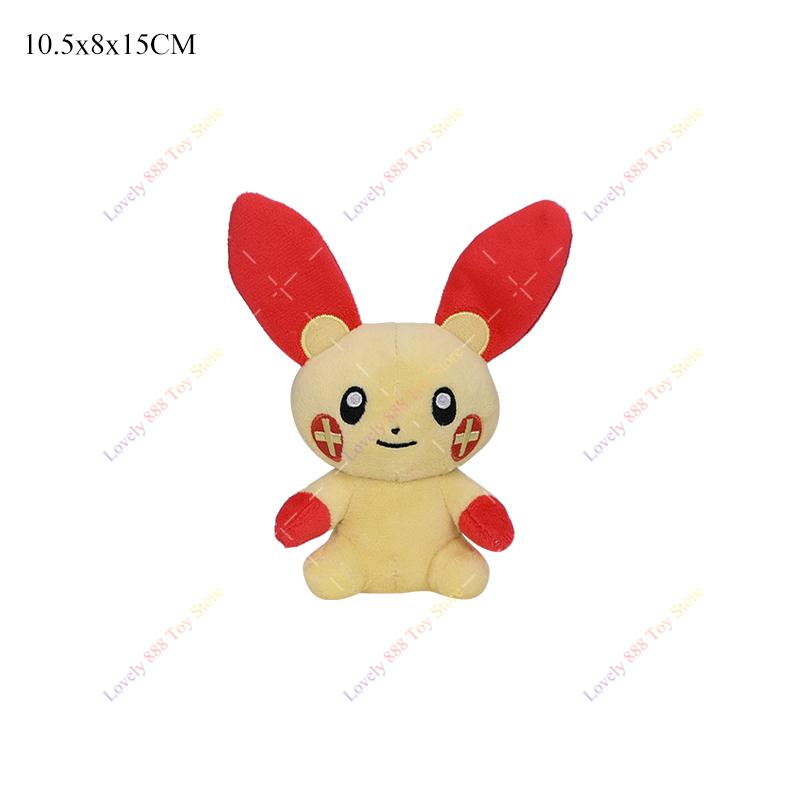 Wooper Plush Toys Cute Anime Plushie Scizor Nidoran Mimikyu Lapras Garchomp Litten Bidoof Ho-Oh Stuffed Kids Xmas Dolls