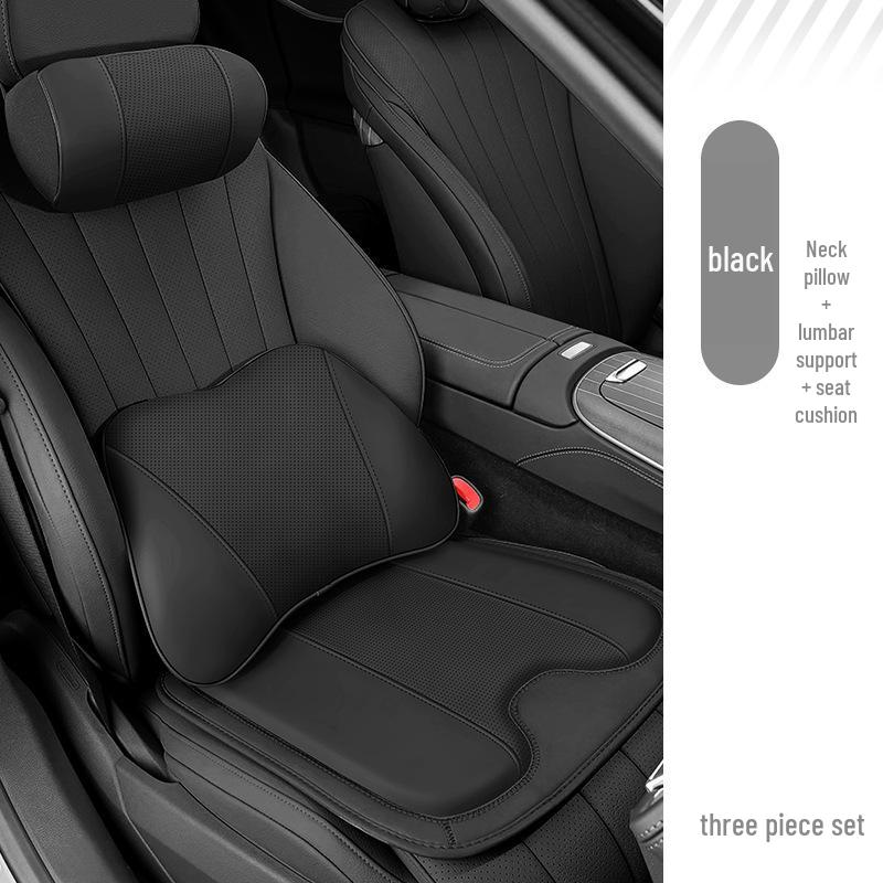 Blue Electric E5 PLUS Car Headrest & Lumbar Support Cushion