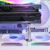 Алюминиевый держатель для видеокарты (GPU) с регулируемой телескопической поворотной креплением на винтах, кронштейн для фиксации видеокарты на рабочем столе.