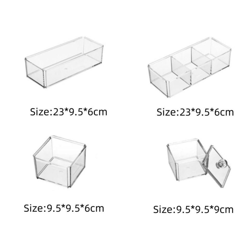 Прозрачная сортировочная коробка для кофейных капсул, контейнер для сахара и кофе, качественная банка для хранения, домашняя