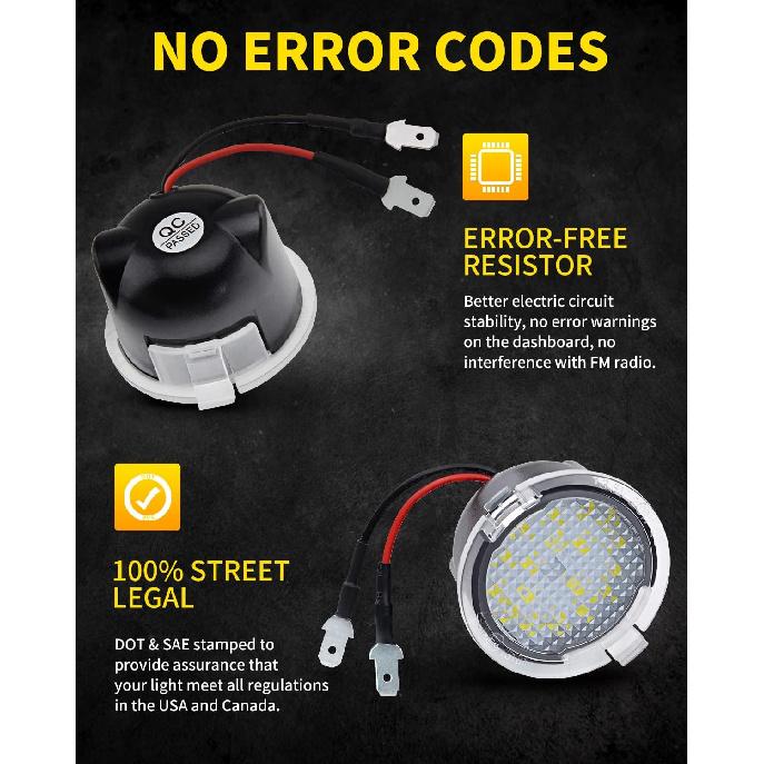 Светодиодные фонари подсветки боковых зеркал, совместимые с Ford F150 Explorer Edge Expedition Flex Taurus X, аксессуары для замены указателей поворота на зеркалах