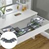Adjustable Drawer Organizer Multi Grid Cutlery Storage Box Expandable Storage Tray Office Supplies
