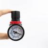 1PCS 1/4 "Air Compressor Filter Water Oil Separator Regulator AR2000 Air Treatment Can Be Used with PC/PT Series Hose Connectors