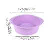 Silicone Round Cake Pan Non-Stick Bakeware for Cake Bread Birthday Party - Easy Release Durable Heat Resistant Perfect for Home