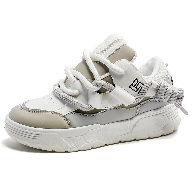 Chunky Vulcanized Shoes For Men Fashion Casual Sport Walking Sneakers Street Style Platform Men’s Basketball Canvas Sneakers New