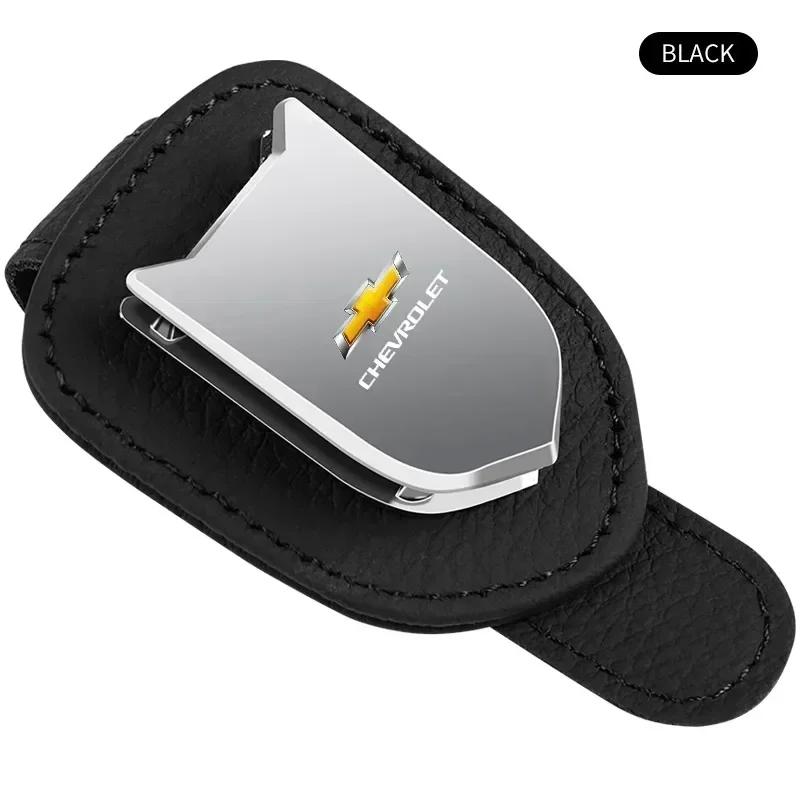 WXZAB1 Car Eyeglass Storage Clip Sun Visor Sunglasses Holder For Chevrolet lacetti captiva aveo t250 t300 epica lanos Car Accessories