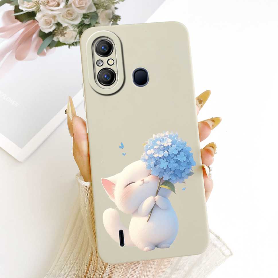 Чехол для Itel A58 Чехол для Itel A49 Милая Бабочка Ударопрочный Чехол для Телефона Для Itel A58 ItelA49 Задняя Крышка Мягкий Силикон Fundas