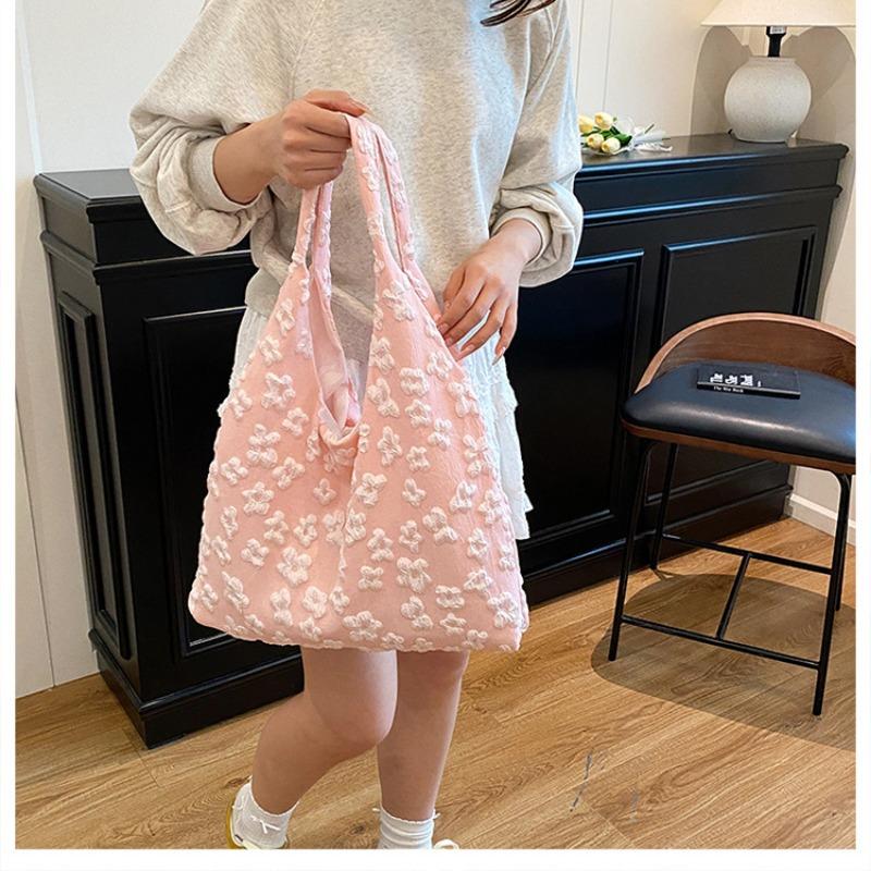 Холщовые сумки Дизайнерские Летние Новые Сумки Простые Цветочные Сумки через Плечо Сумки-тоут Сумки
