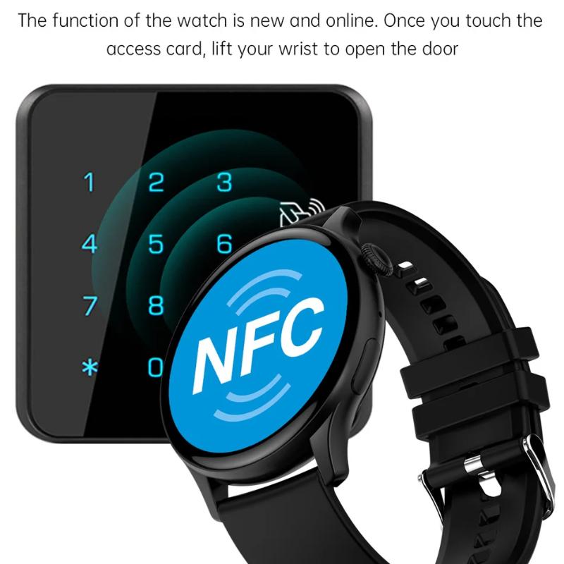 2025 Новые умные часы с NFC для женщин, экран 466*466, GPS-трек, спортивные часы для женщин, мониторинг здоровья, голосовой Bluetooth-вызов, смарт-часы для женщин
