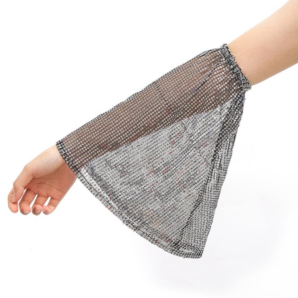 Новые блестящие гетры для вечеринки, блестящие рукава для ног, панк, хип-хоп, элегантный чехол для рук, подарок