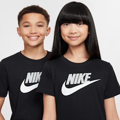 Nike Унисекс футболки с круглым вырезом, средняя посадка