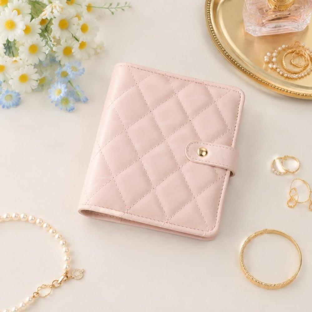 PU Leather Jewelry Storage Book Clear Pockets Jewelry Packaging Box Luxury Storage Bag  Gift Giving