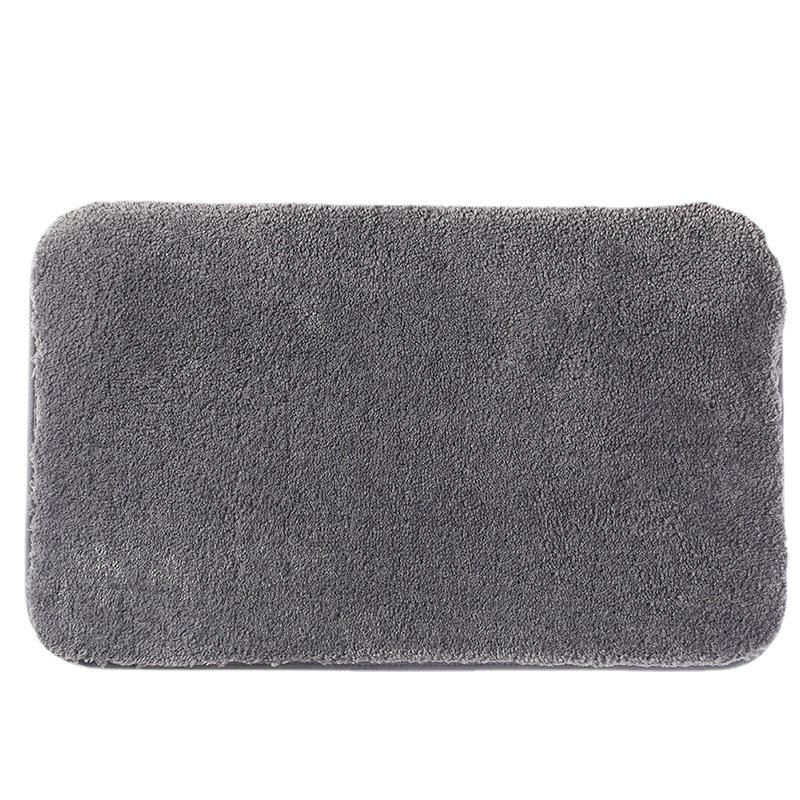 High-Pile Non-Slip Water-Absorbing Floor Mat for Kitchen & Bathroom