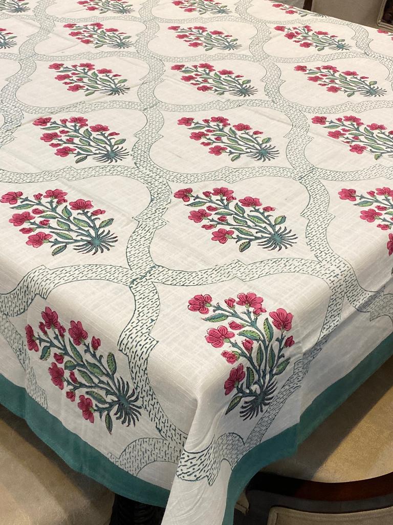 Blockprint Table Cloth 4 Seater (60*60 Inches)