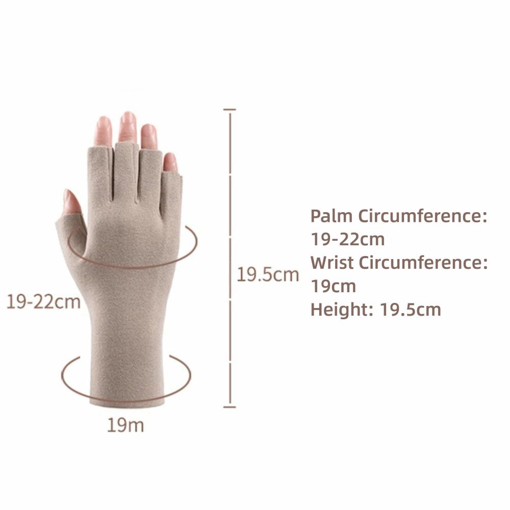 Touchscreen Warm Gloves Short Semi-Finger Mittens New Half Finger Gloves Autumn Winter