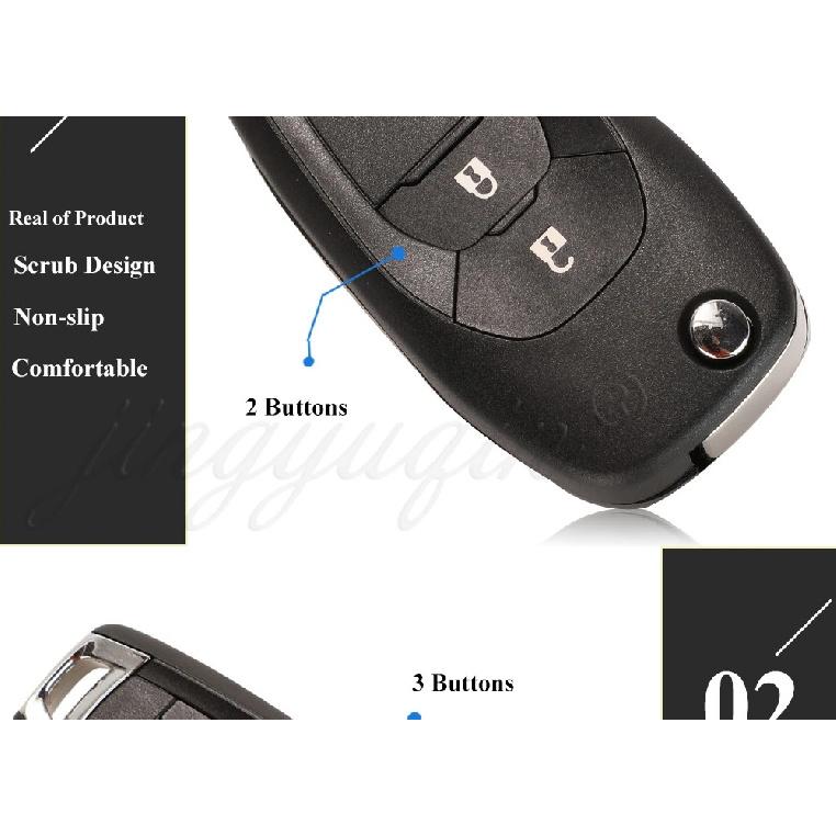Jingyuqin 433,92 МГц FSK Чип 4A Автомобильный Пульт ДУ Складной Ключ Для Chevrolet Cruze 2015 Cavalier Trax Sonic Spark 2019+ Оригинальная OEM Печатная Плата