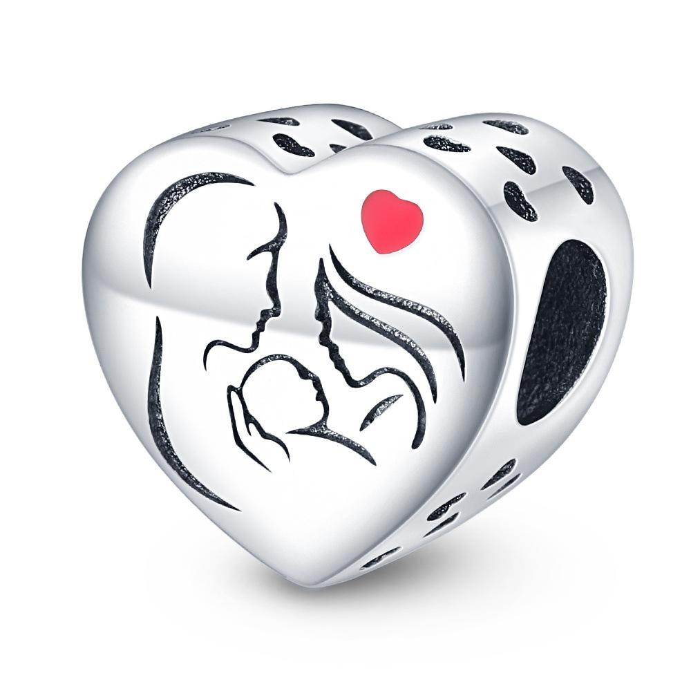 [DIY Heart Pendant Craft Kit For Mother's Day And Birthday Handmade Jewelry Making Accessories]