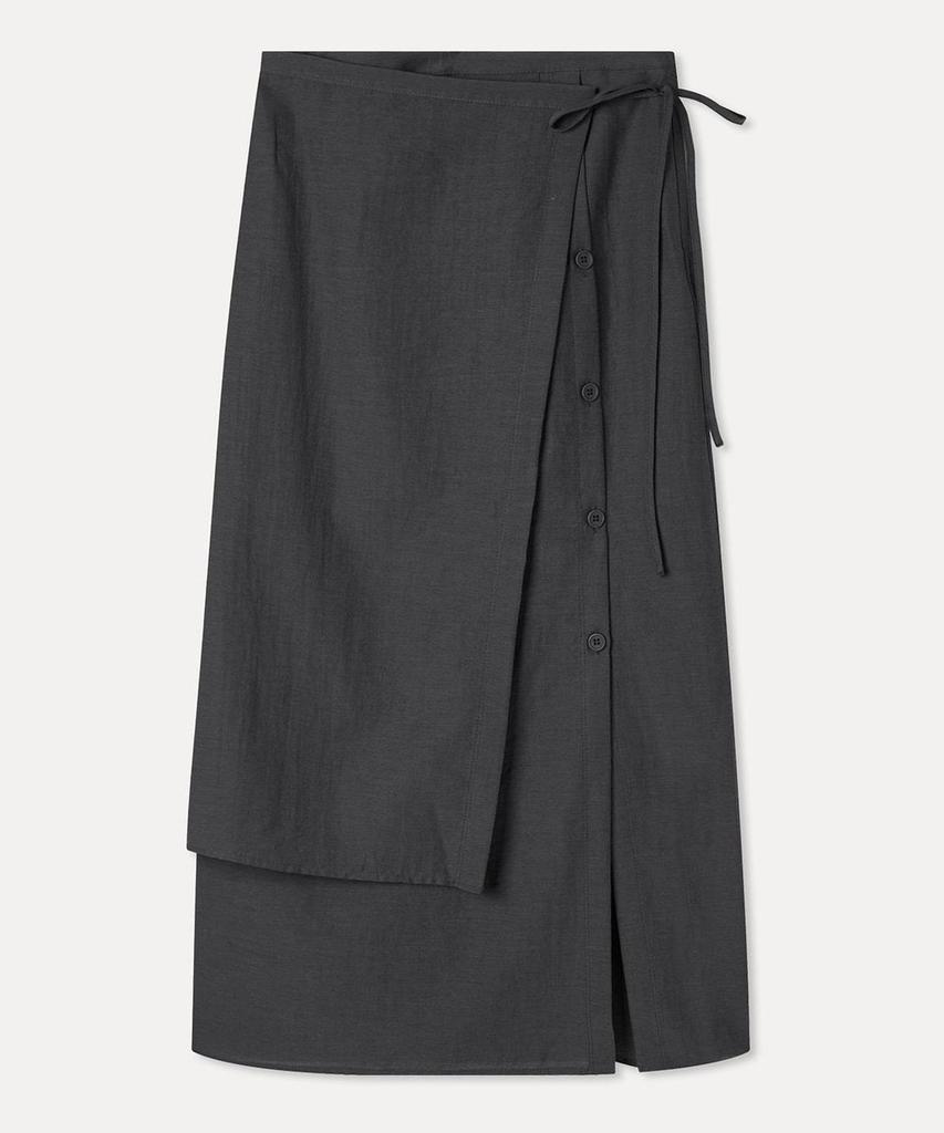 MIXXO Юбка-обертка с пуговицами, длинная_Miwwhg613B Miwwhg90Qb