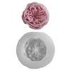 3D Flower Silicone Mold Rose Candle Moulds Handmade Crafts Moulds Soap Making Molds Silicone for Hand-Making