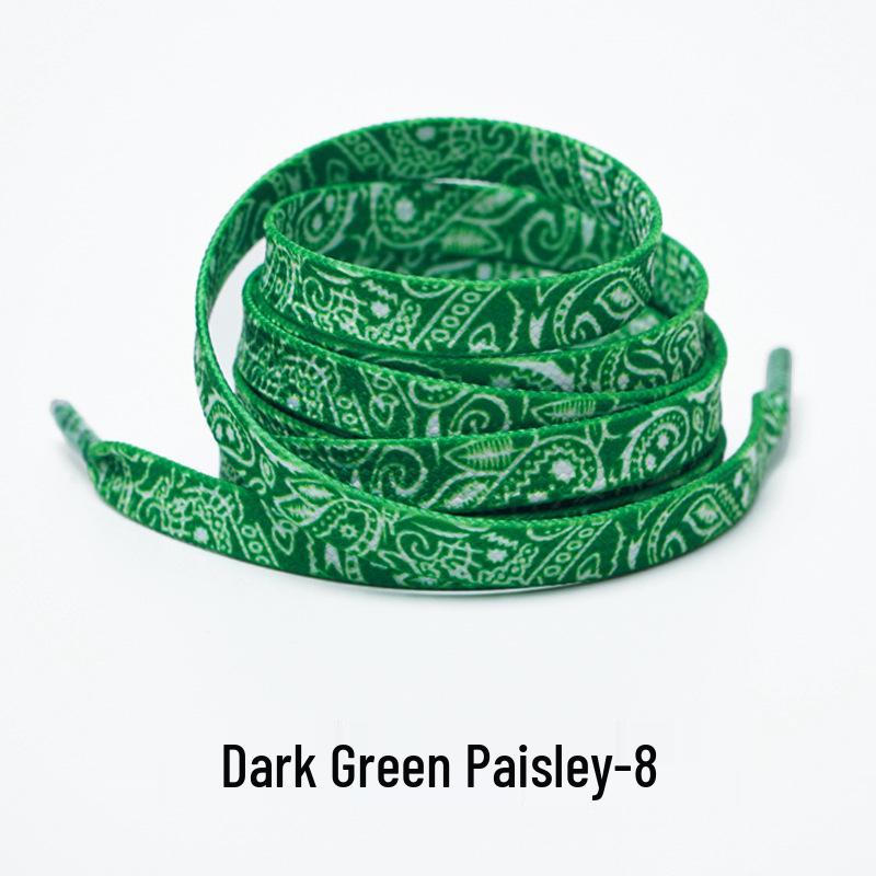 Cashew Flower Shoelaces for Air Force 1, Canvas Shoes, and Dunk Sneakers – Unisex