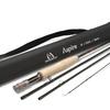 M MAXIMUMCATCH Maxcatch Aspire Fly 40T Анодированный карбоновый катушкодержатель для нахлыста - Удилище, Волокно, Держатель, 4-секционное удилище, 5/6/8 wt (Темно-зеленый, 9'8 wt)
