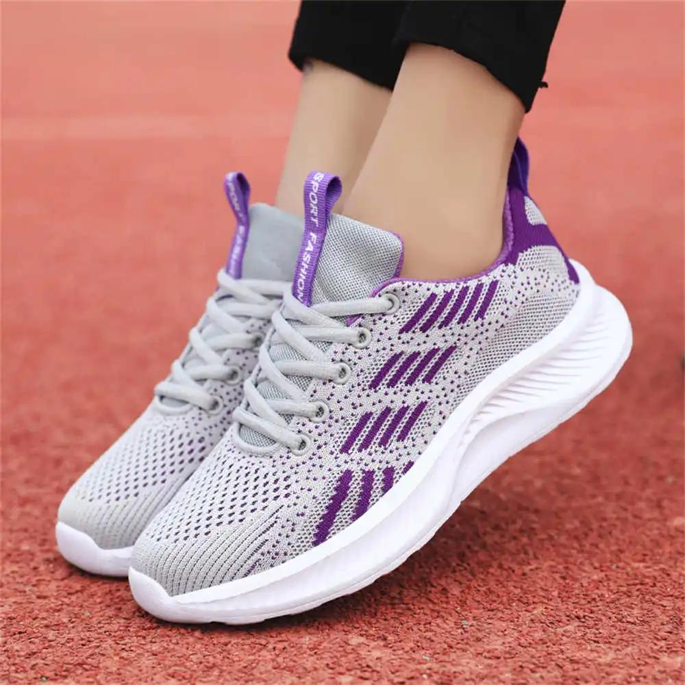 Fashion Fabric Size 36 Luxury Moccasin Walking Casual Sports Shoes Women's Purple Sneakers Sho Top Quality Expensive Clearance