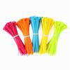 100PCS Mixed Color Plastic Cable Ties Strap Fasten Tie 102mm X 2mm Zip Tie Cable Wire Tidy