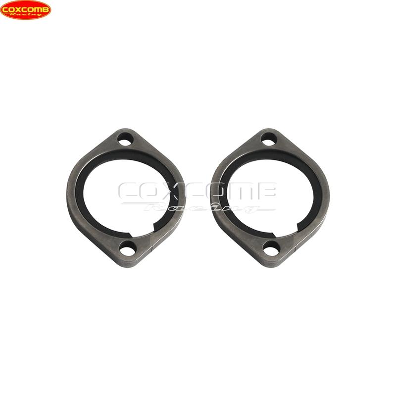 45MM Exhaust Flange Gasket Motorcycle Exhaust Pipe Connection Joint Kit For Harley Dyna FXD FXDWG Low Rider FXDL FXDX 1991-2017
