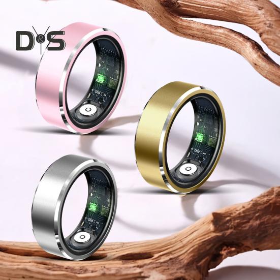 Смарт-кольцо высокой точности IP68 водонепроницаемое фитнес-кольцо для здоровья с монитором сердечного ритма и артериального давления для мужчин и женщин