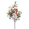 Realistic Pomegranate Flower Branches 85cm Fake Flower  Wedding Party Decor